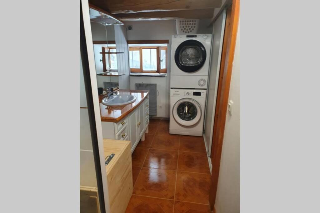 Maison Individuelle Chaleureuse Au Calme Bourg-Saint-Maurice Esterno foto